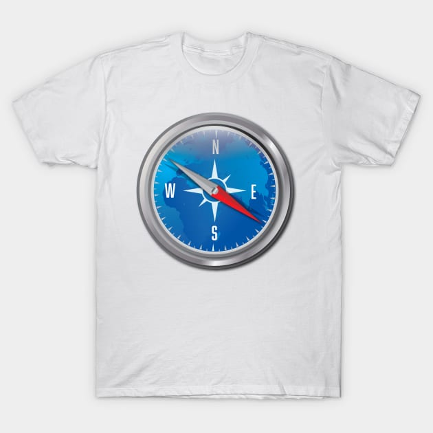 Compass T-Shirt by nickemporium1